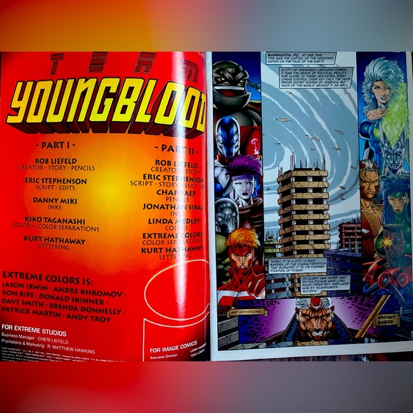 ⚡️Vintage Comic 1994 Team Youngblood - Picture 4 of 4